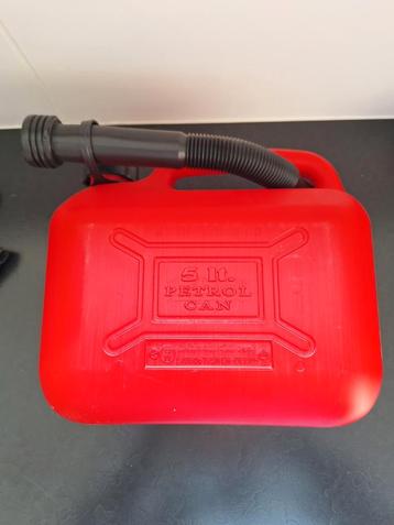 Jerrycan 5L nieuw moto auto grasmachien boot enz, Enlèvement ou Envoi, Comme neuf