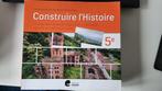 Construire l'histoire 5ème, Comme neuf, Secondaire, Erasme, Histoire