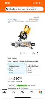Dewalt DWS773 scie à onglets, Bricolage & Construction, Enlèvement, Comme neuf