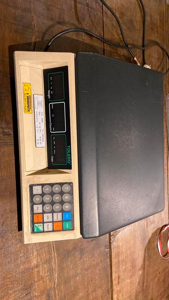 Toledo weegschaal, Verzamelen, Elektronische Apparatuur, Ophalen