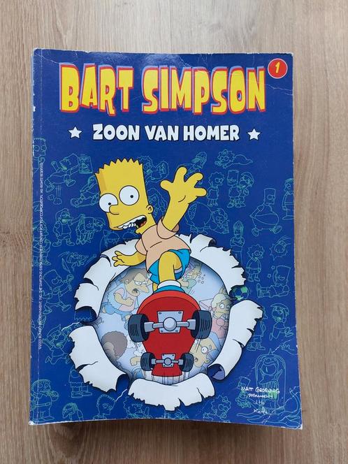 Lot 19 strips Bart Simpson The Simpsons, Boeken, Stripverhalen, Gelezen, Meerdere stripboeken, Ophalen of Verzenden
