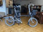 Brompton vouwfiets  zwart, Fietsen en Brommers, Ophalen, Gebruikt, Brompton, 16 tot 18 inch