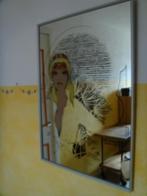 Miroir décoré 50x70cm, Rectangulaire, Enlèvement, Moins de 100 cm, 50 à 75 cm
