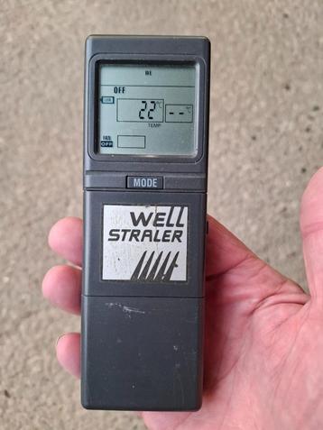 Afstandsbediening aardgaskachel Wellstraler (SKY-3243P) beschikbaar voor biedingen