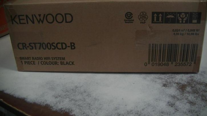 Kenwood Smart radio hifi system, Audio, Tv en Foto, Stereoketens, Nieuw, Cd-speler, Tuner of Radio, Speakers, Overige merken, Microset