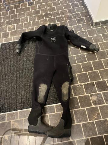 Duikmateriaal: Droogpak BARE maat: XL CD4 PRO DRY, Watersport en Boten, Duiken, Ophalen, Gebruikt, Duikpak