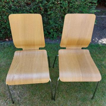 2 Ikea stoelen - type Gilbert (jaren 90) beschikbaar voor biedingen
