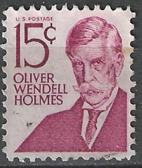 USA 1967/1968 - Yvert 821 - Oliver Wendell Holmes (ST), Postzegels en Munten, Postzegels | Amerika, Gestempeld, Verzenden