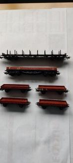 Märklin 6 goederenwagens, Enlèvement ou Envoi, Courant alternatif, Wagon, Utilisé