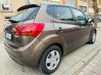 KIA VENGA 1.4i BENZINE 20.000KM AIRCO GPS CAMERA 9950€, Auto's, Kia, Voorwielaandrijving, Euro 6, Bruin, Leder en Stof