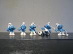 18 Bully smurfen, Ophalen of Verzenden, Gebruikt, Poppetje, Figuurtje of Knuffel