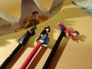 3 Harry Potter-potloden + Kroon der Koningen - beschikbaar voor biedingen