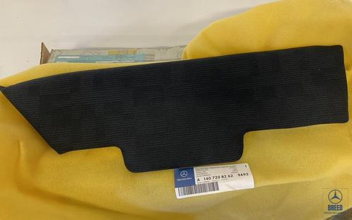 NOS inleg deurpaneel rechtsvoor zwart Mercedes-Benz W140, Auto-onderdelen, Interieur en Bekleding, Mercedes-Benz, Nieuw, Ophalen of Verzenden