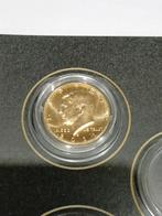Belgique Half Dollar Kennedy 2021 plaqué or, Enlèvement ou Envoi, Or