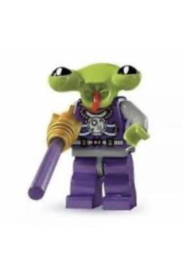 Lego minifiguur Space Alien, Series 3  beschikbaar voor biedingen