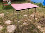 Formica tafeltje rood, Ophalen, Gebruikt