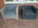 2 loungezetels voor buiten, Tuin en Terras, Ophalen, Zo goed als nieuw