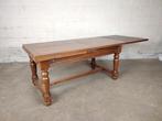 Uitschuifbare eiken tafel 3 meter, Antiek en Kunst, Ophalen