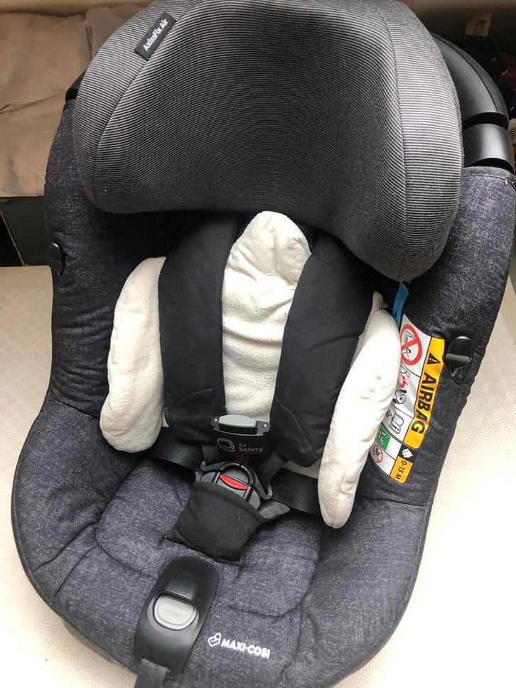 Maxi Cosi Axiss fix AIR met ingebouwde airbag, Kinderen en Baby's, Autostoeltjes, Zo goed als nieuw, Maxi-Cosi, Isofix, Verstelbare rugleuning