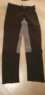 Zwarte paardrijbroek Fouganza maat 10 jaar, Dieren en Toebehoren, Paardrijkleding, Ophalen, Zo goed als nieuw