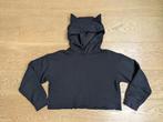 crop sweat à capuche oreilles fille - taille 146 (11 ans), Ophalen, Gebruikt, Meisje