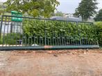 Industrieel hekken, Tuin en Terras, Tuinhekken en Hekwerk, Ophalen, Met poort, Gebruikt, Overige typen