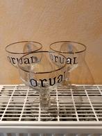 A vendre 5 verres orval, Collections, Enlèvement, Utilisé, Verre à bière