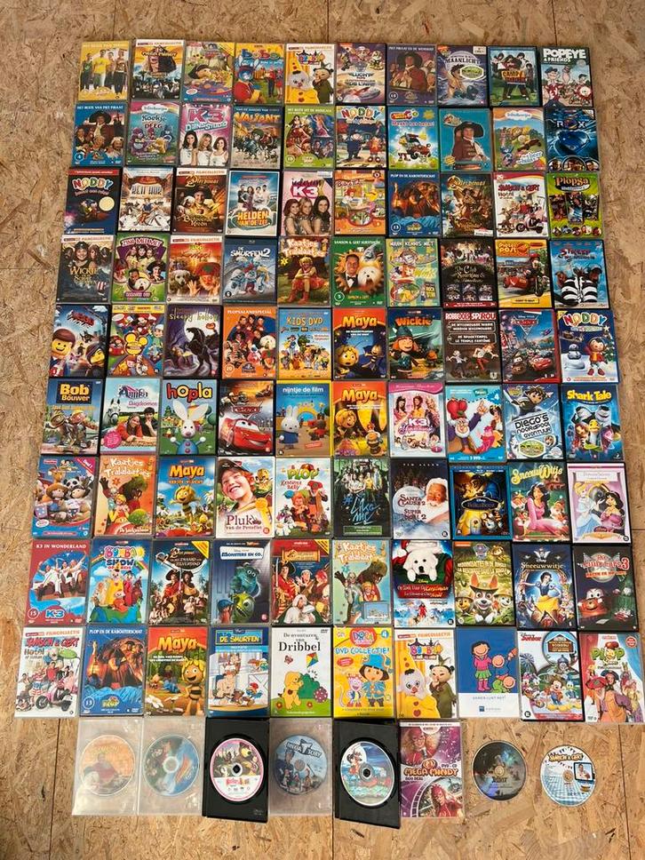 98 Kinder dvd’s, Cd's en Dvd's, Dvd's | Kinderen en Jeugd, Zo goed als nieuw, Ophalen of Verzenden