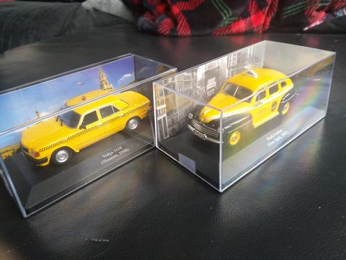 zeer mooie MINIATUREN 2 x AUTO /TAXI bieden vanaf 22 euro, Hobby en Vrije tijd, Modelauto's | 1:43, Zo goed als nieuw, Auto, Universal Hobbies