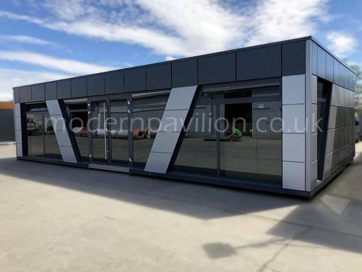 DUTCH CABIN CONTAINERS KANTOOR UNIT MODERN TUINKANTOREN SHOP, Doe-het-zelf en Bouw, Overige Doe-Het-Zelf en Bouw, Nieuw, Ophalen of Verzenden