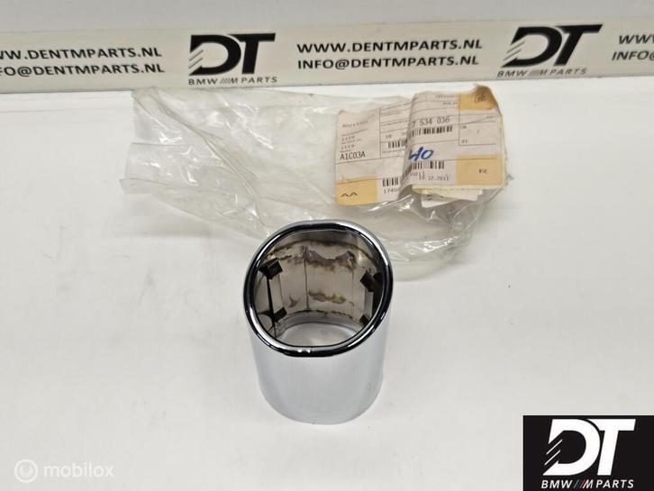 Uitlaat sierstuk BMW 5-serie E60 E61 18307534036, Auto-onderdelen, Uitlaatsystemen, BMW, Nieuw, Ophalen of Verzenden