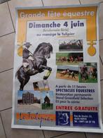 Grande fête équestre - manège Le Tulipier - affiche - 2017, Sport, Utilisé, Enlèvement ou Envoi, Rectangulaire vertical