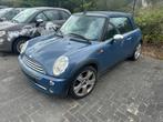 Mini cooper cabrio motor defect, Auto's, Voorwielaandrijving, Zwart, Cabriolet, Blauw