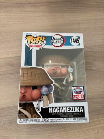 Funko Pop! Demon Slayer Haganezuk (Funkon Convention) #1445 beschikbaar voor biedingen