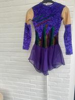 Shaatspakje velours Paars/ glitter mt. S, Sport en Fitness, Turnen, Verzenden, Paars, Overige typen, Nieuw
