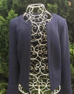 Vintage, blauwe blazer K-Design Maat S, Gedragen, Jasje, Blauw, K-design