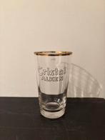 Ancien verre à bière émaillé Cristal Alken 35cl., Collections, Enlèvement ou Envoi, Comme neuf, Verre ou Verres, Autres marques