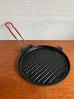Le Creuset grill pan D2, Huis en Inrichting, Keuken | Potten en Pannen, Ophalen of Verzenden, Zo goed als nieuw