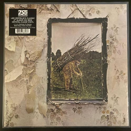 LP Led Zeppelin ‎- Untitled (Crystal Clear Vinyl) Sealed, Cd's en Dvd's, Vinyl | Rock, Nieuw in verpakking, Alternative, 12 inch