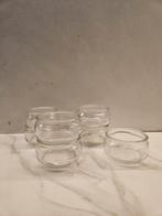 Gratis glazen schaaltjes, Huis en Inrichting, Keuken | Servies, Ophalen, Zo goed als nieuw, Glas, Kom(men)