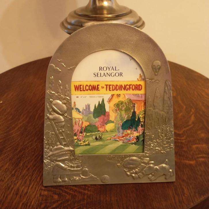 Royal Selangor tinnen fotokader vintage, Antiek en Kunst, Antiek | Tin, Ophalen of Verzenden