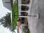 Parasol Hartman + Parasolvoet, Tuin en Terras, Ophalen, Gebruikt, 2 tot 3 meter, Kantelbaar