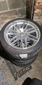 Jantes audi ORIGINALES pneus neufs, Auto-onderdelen, Banden en Velgen, Ophalen, Velg(en)