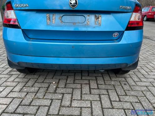 SKODA FABIA 3 BLAUW LQ5X achterbumper 2014-2021, Auto-onderdelen, Carrosserie, Bumper, Skoda, Gebruikt