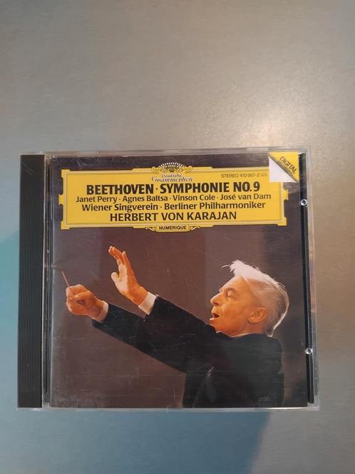 CD. Beethoven. Symphonie n° 9 (DG, Karajan)., CD & DVD, CD | Classique, Comme neuf, Enlèvement ou Envoi
