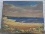 huile sur toile marine signe jo bossuyt, Antiek en Kunst, Ophalen of Verzenden