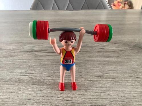 Playmobil gewichtheffer character, Kinderen en Baby's, Speelgoed | Playmobil, Zo goed als nieuw, Los Playmobil, Ophalen of Verzenden