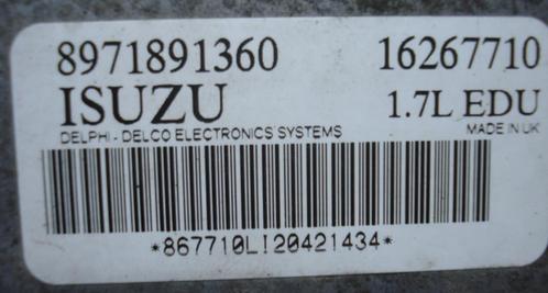 EDU Opel ISUZU 1,7 Dieselpomp herstel, Auto-onderdelen, Elektronica en Kabels, Opel, Gebruikt, Verzenden