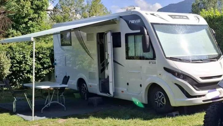 MOBILHOME, Caravans en Kamperen, Mobilhomes, Particulier, tot en met 4, Integraal, Fiat, Fiat, Diesel, Automaat, Douche, Satelliet antenne