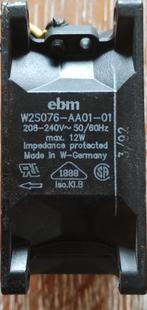 Elektrische ventilator motor 220v., Ophalen